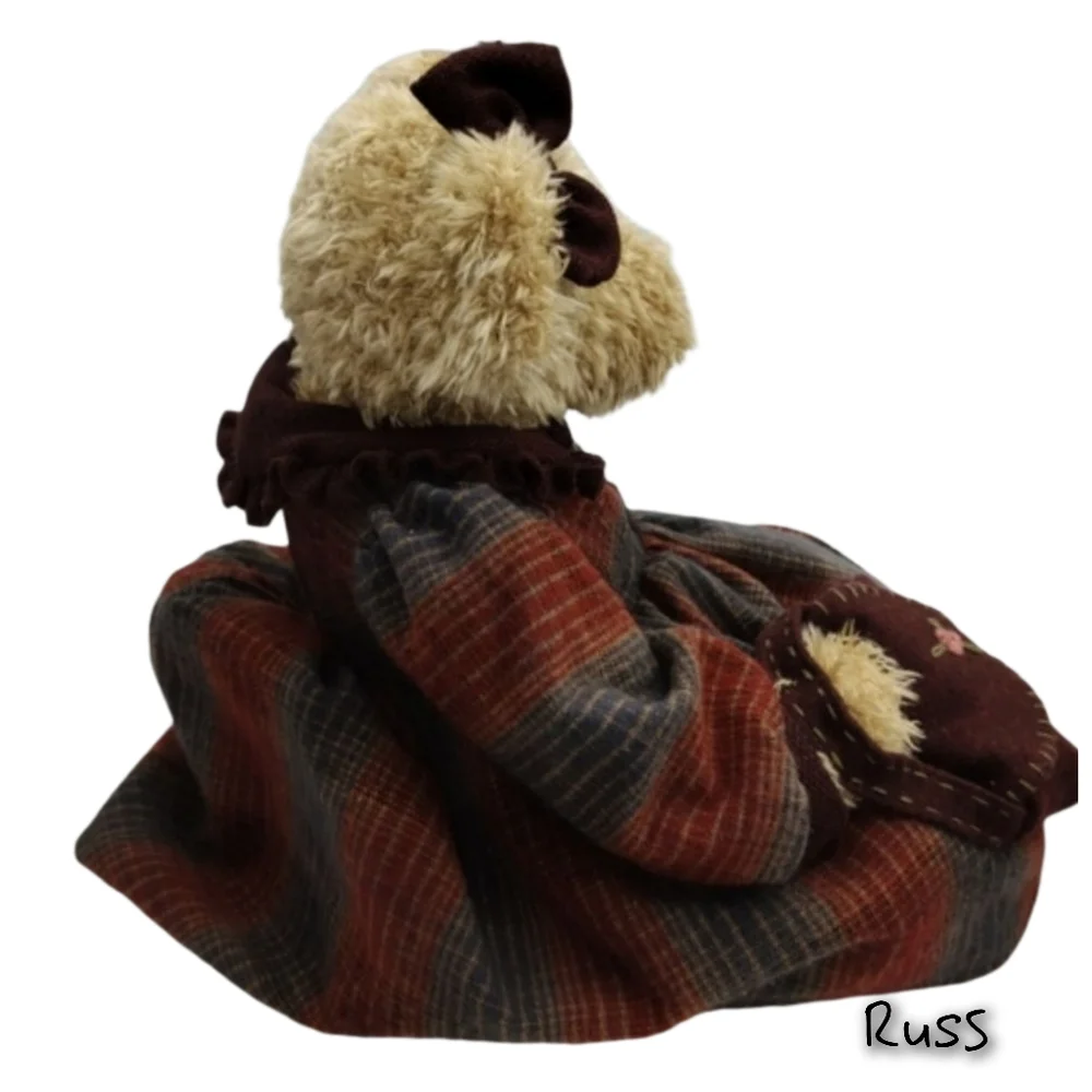 Teddy Bear Lady Eleri From the Russ Berrie Collection